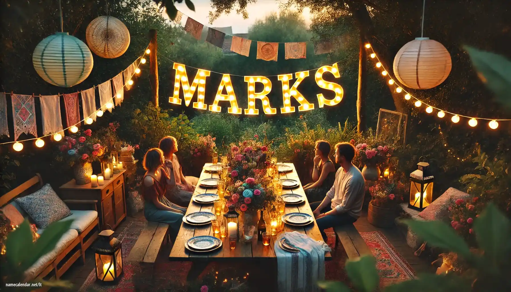 Vardadienio ir vardo šventimas - Marks