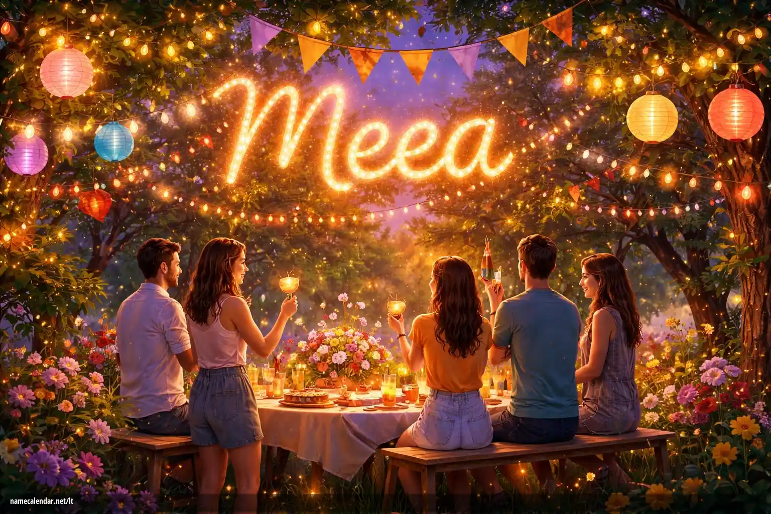 Vardadienio ir vardo šventimas - Meea