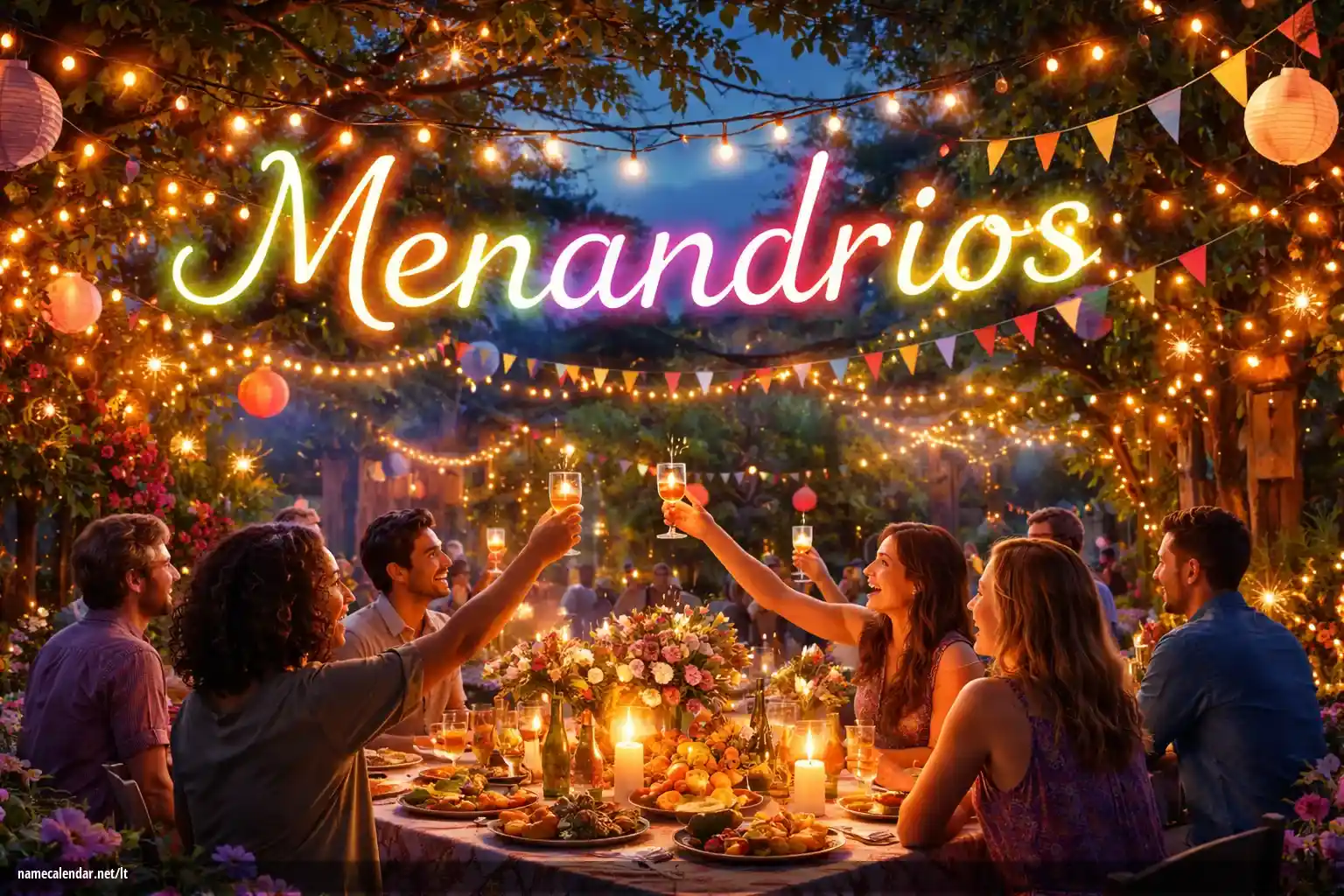 Vardadienio ir vardo šventimas - Menandrios