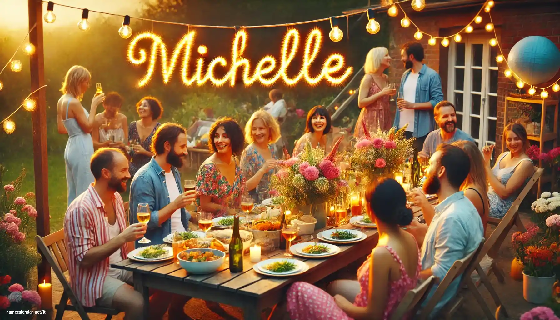 Vardadienio ir vardo šventimas - Michelle