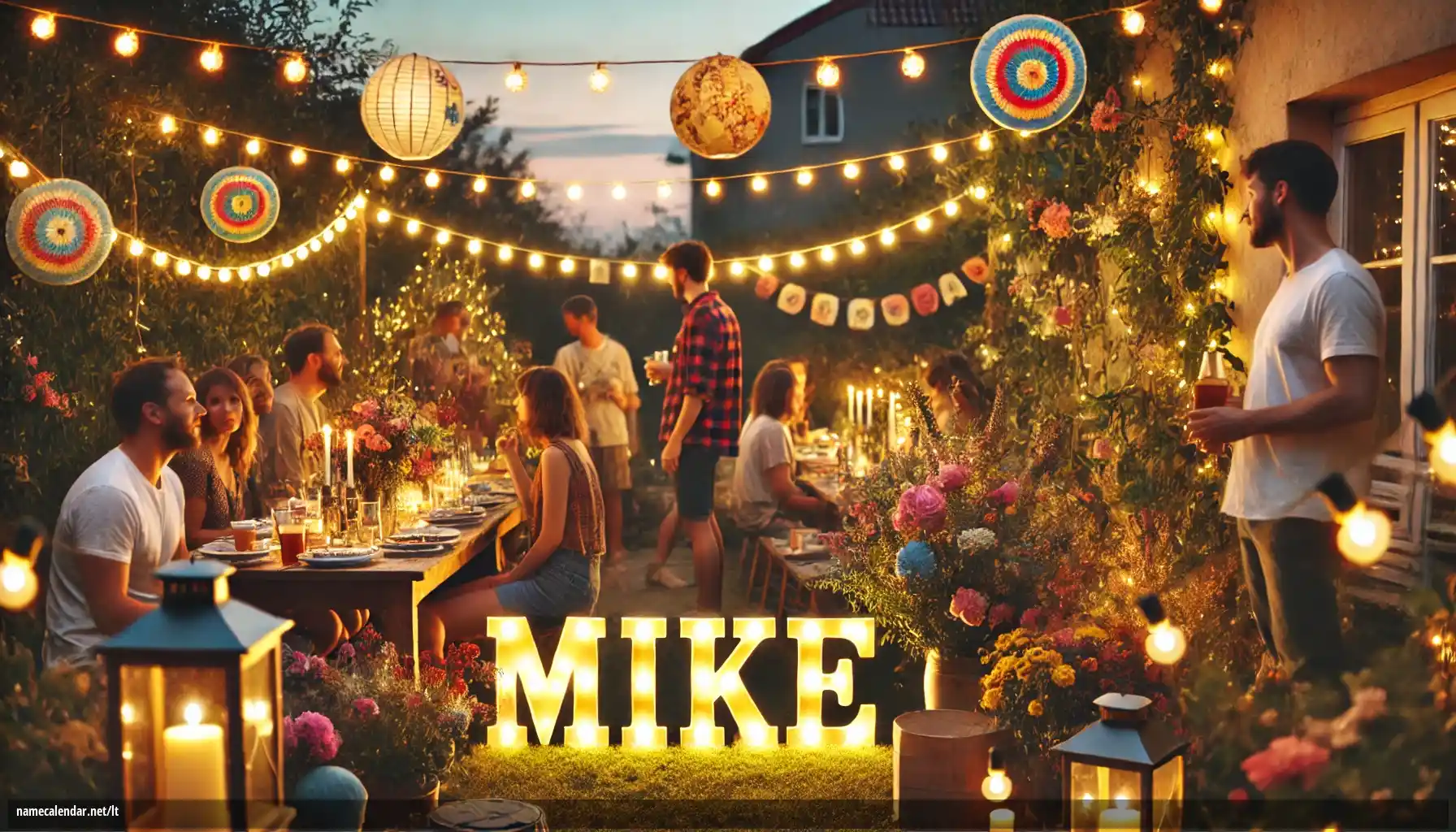 Vardadienio ir vardo šventimas - Mike