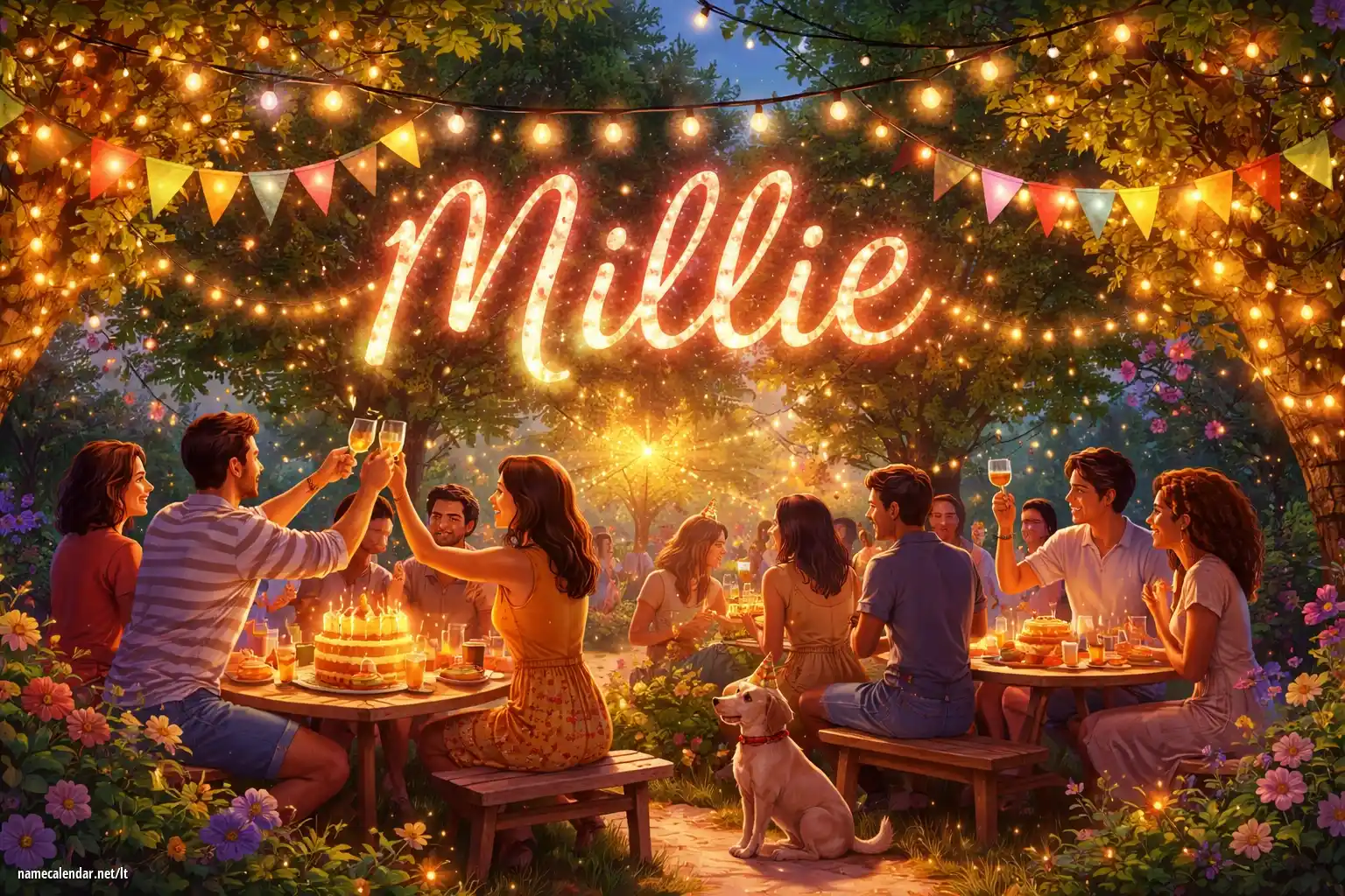 Vardadienio ir vardo šventimas - Millie