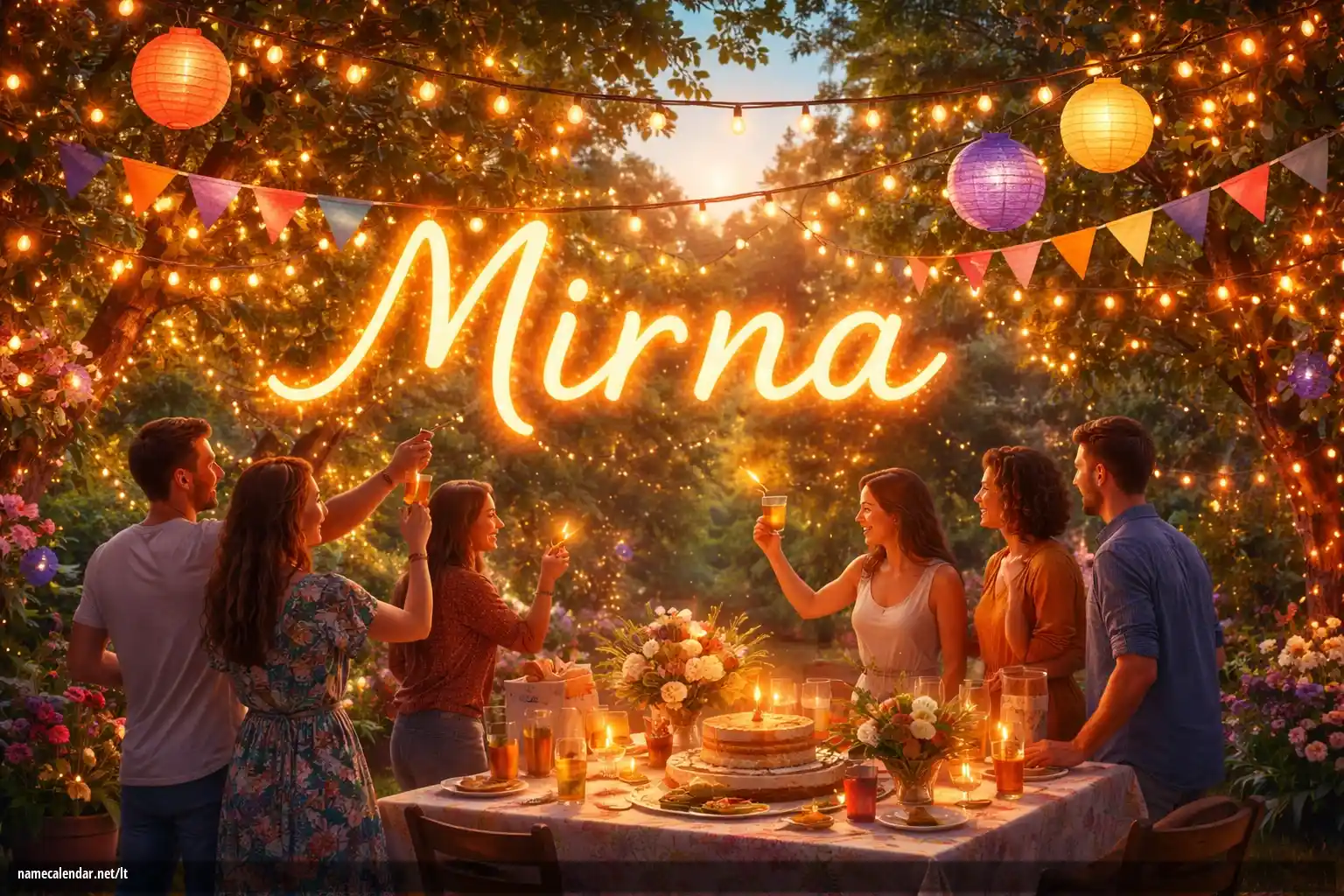 Vardadienio ir vardo šventimas - Mirna