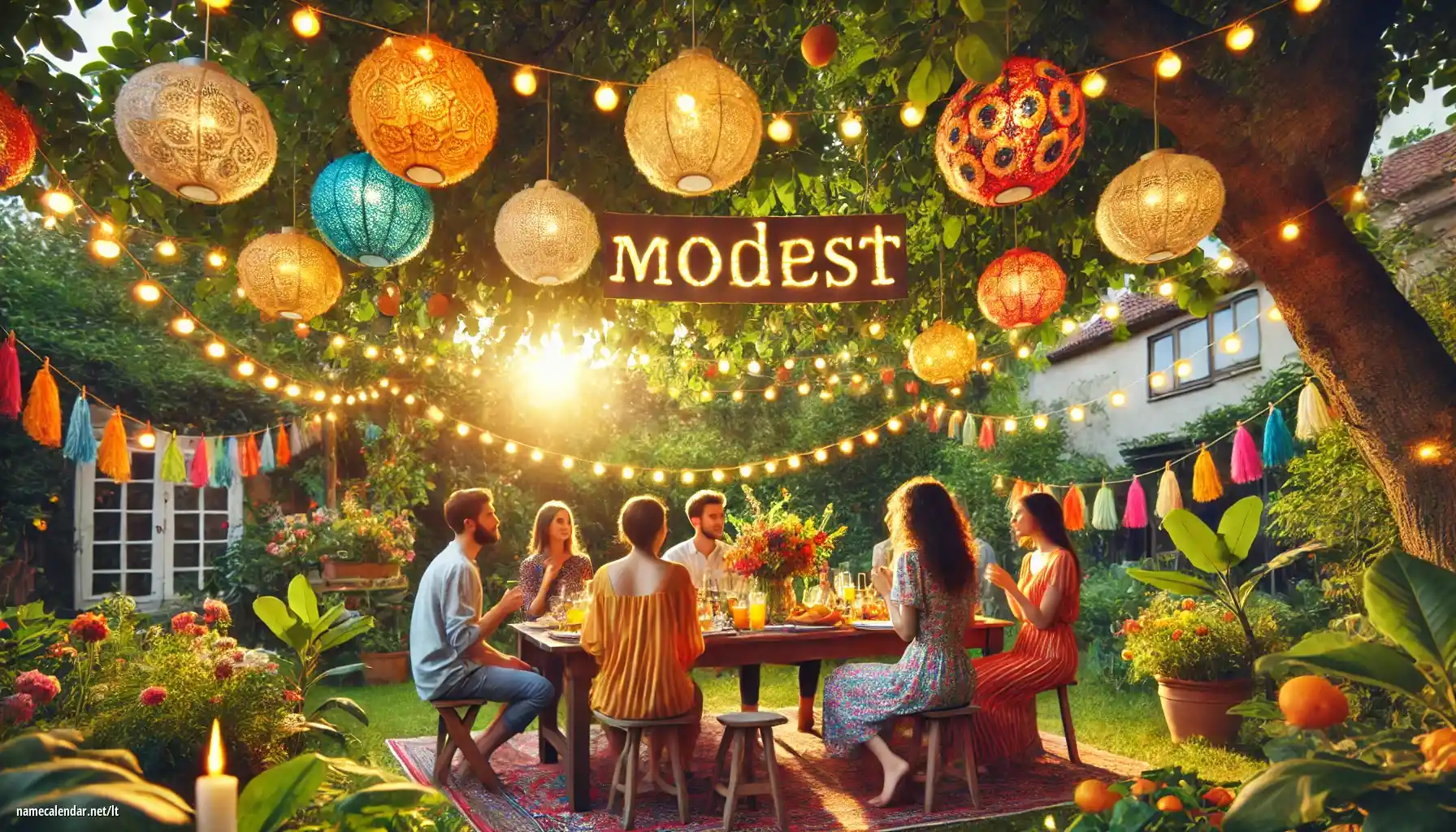 Vardadienio ir vardo šventimas - Modest