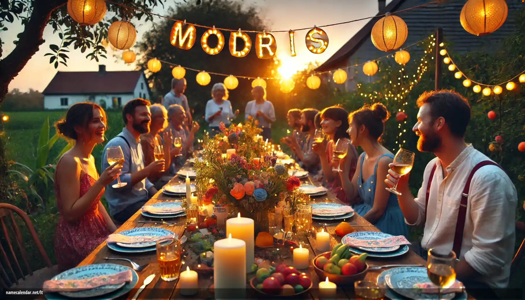 Vardadienio ir vardo šventimas - Modris