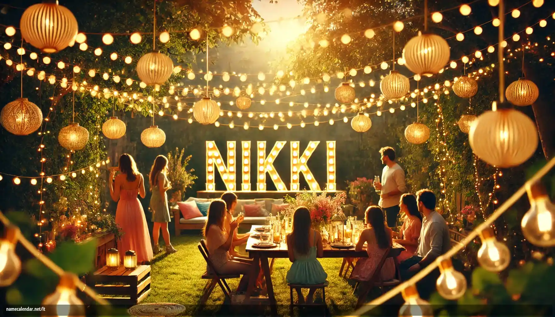 Vardadienio ir vardo šventimas - Nikki