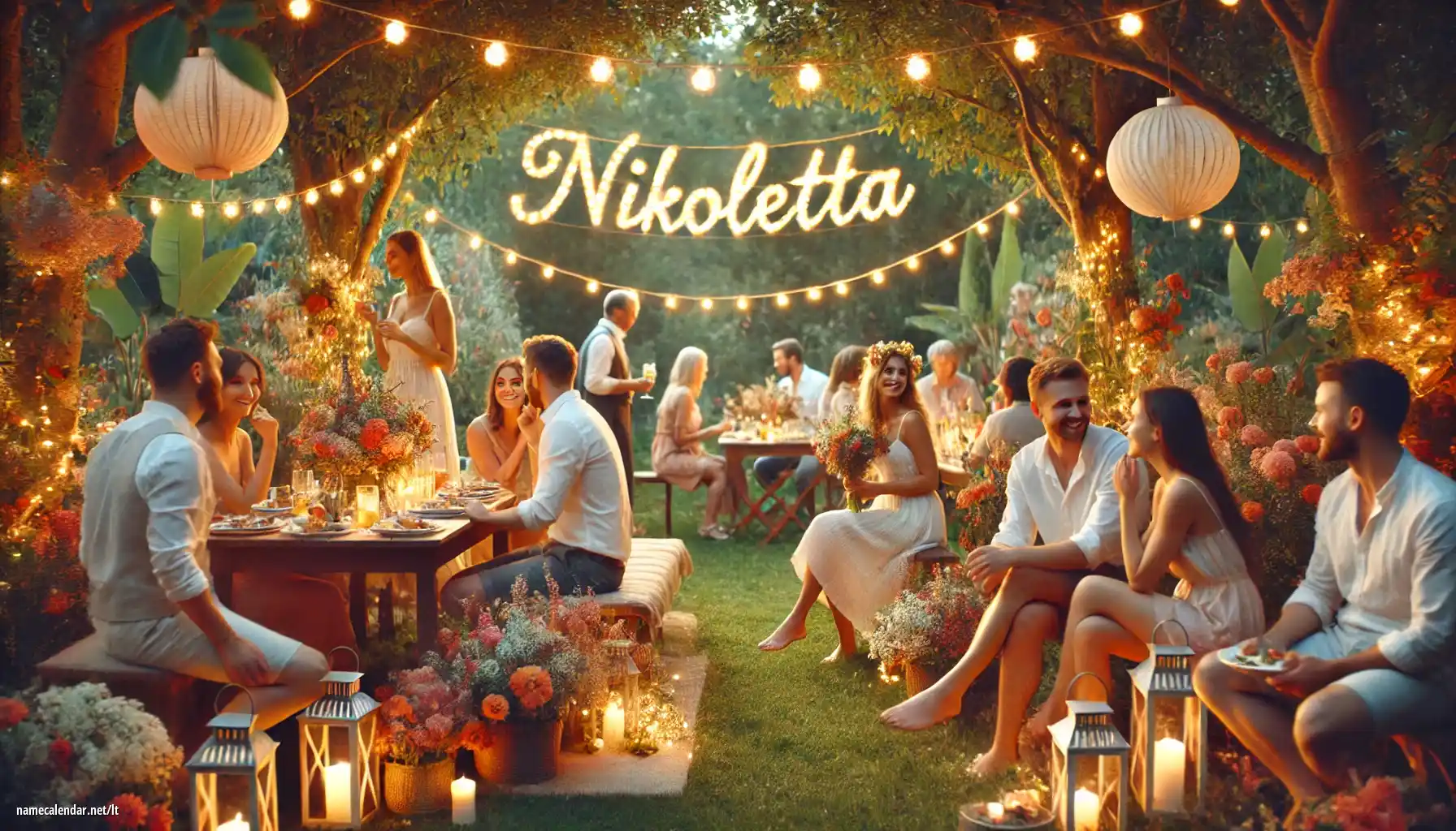 Vardadienio ir vardo šventimas - Nikoletta