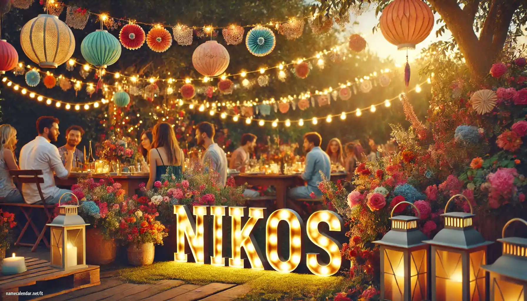 Vardadienio ir vardo šventimas - Nikos