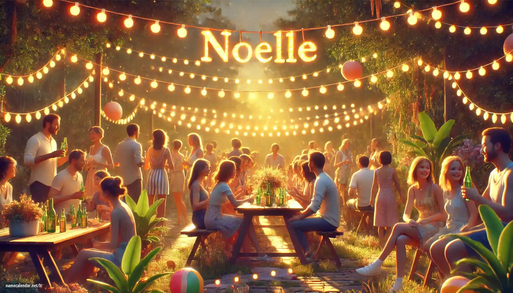 Vardadienio ir vardo šventimas - Noelle