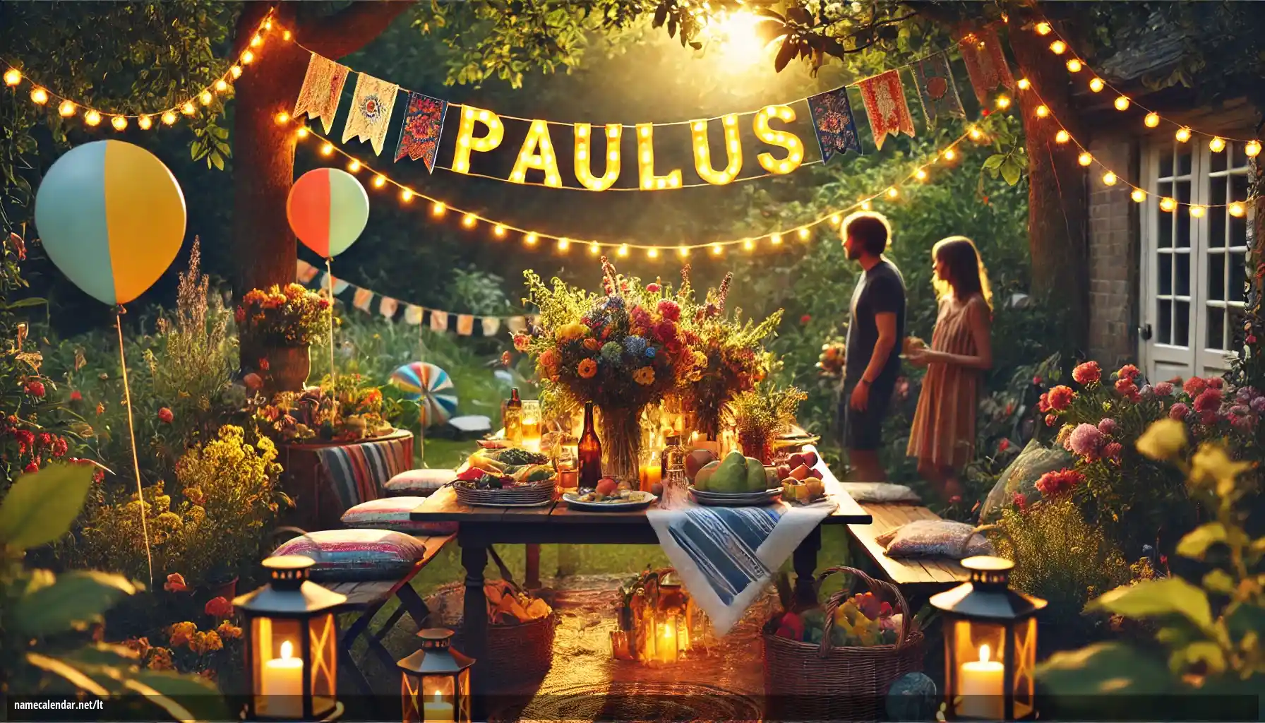 Vardadienio ir vardo šventimas - Paulus