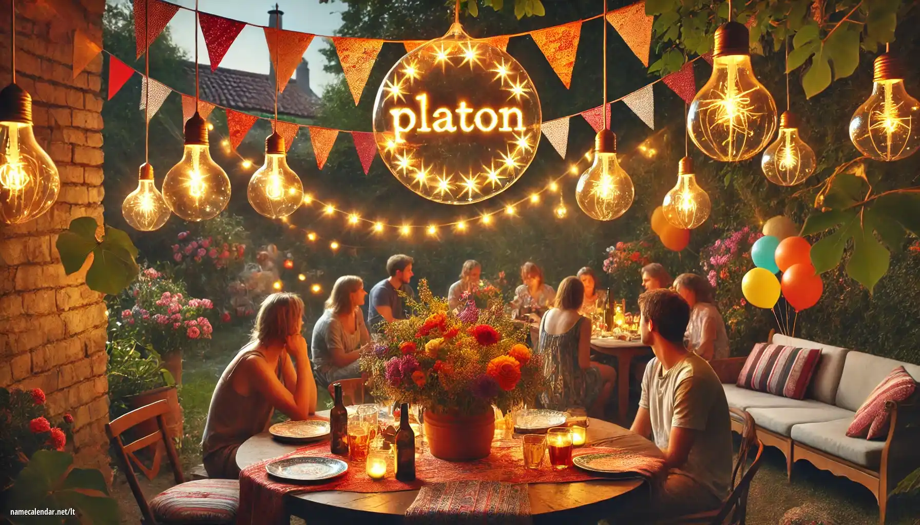 Vardadienio ir vardo šventimas - Platon