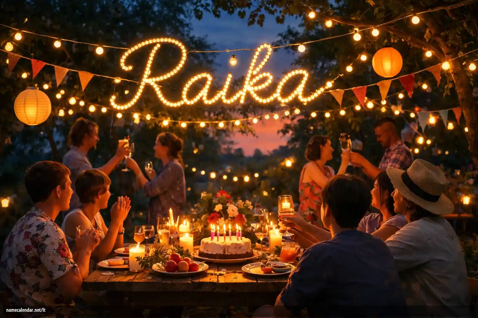 Vardadienio ir vardo šventimas - Raika