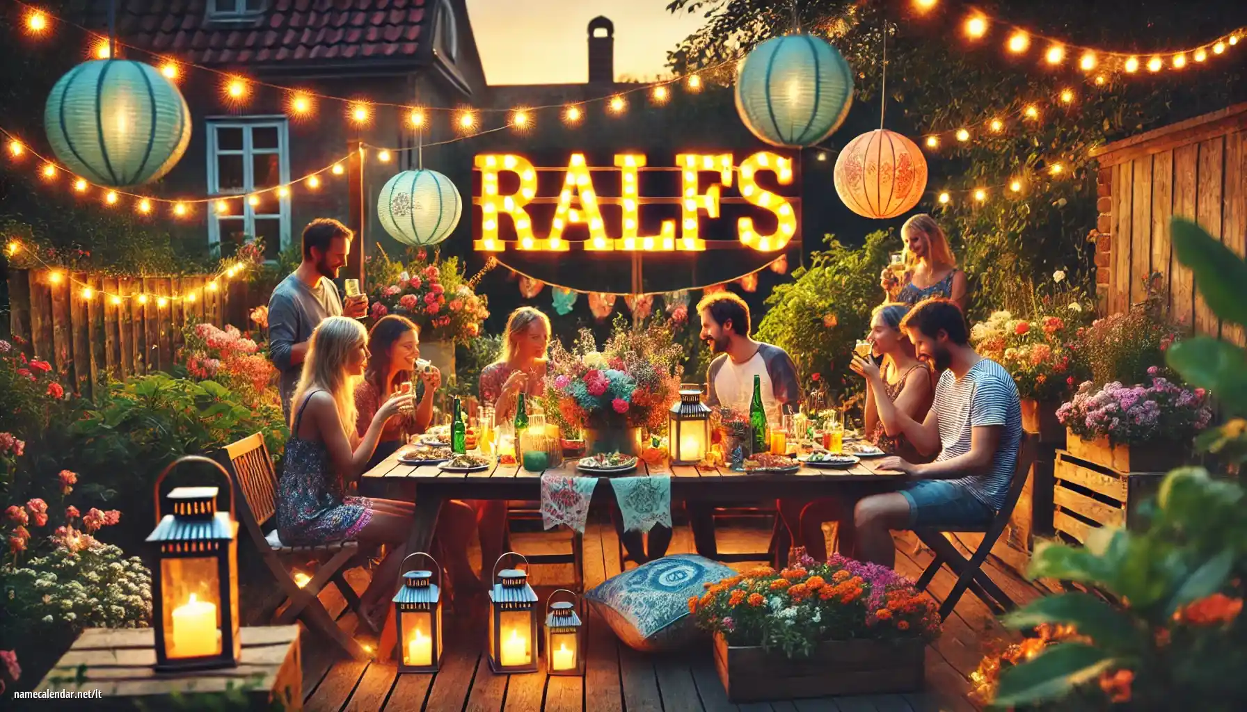 Vardadienio ir vardo šventimas - Ralfs