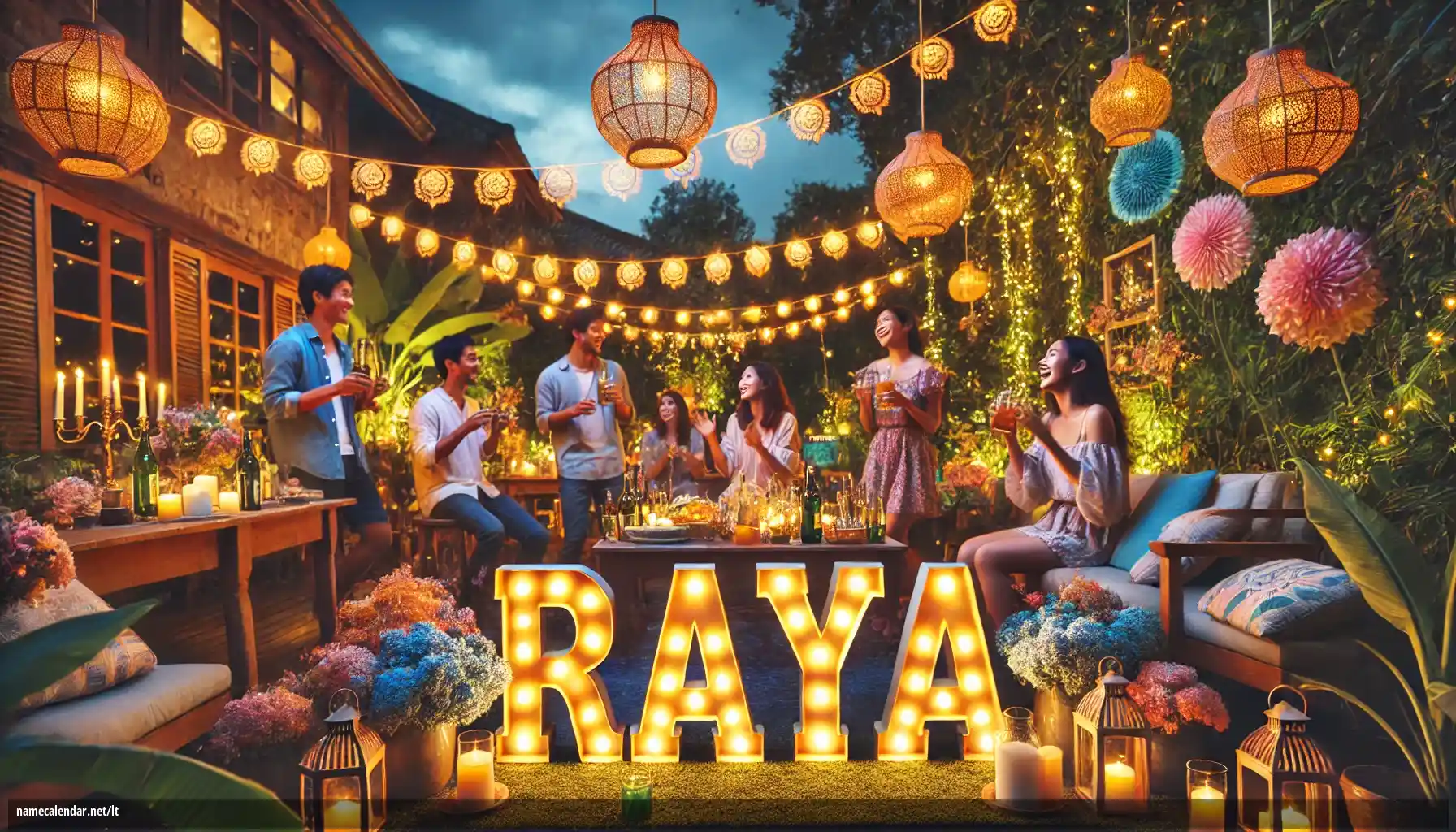 Vardadienio ir vardo šventimas - Raya