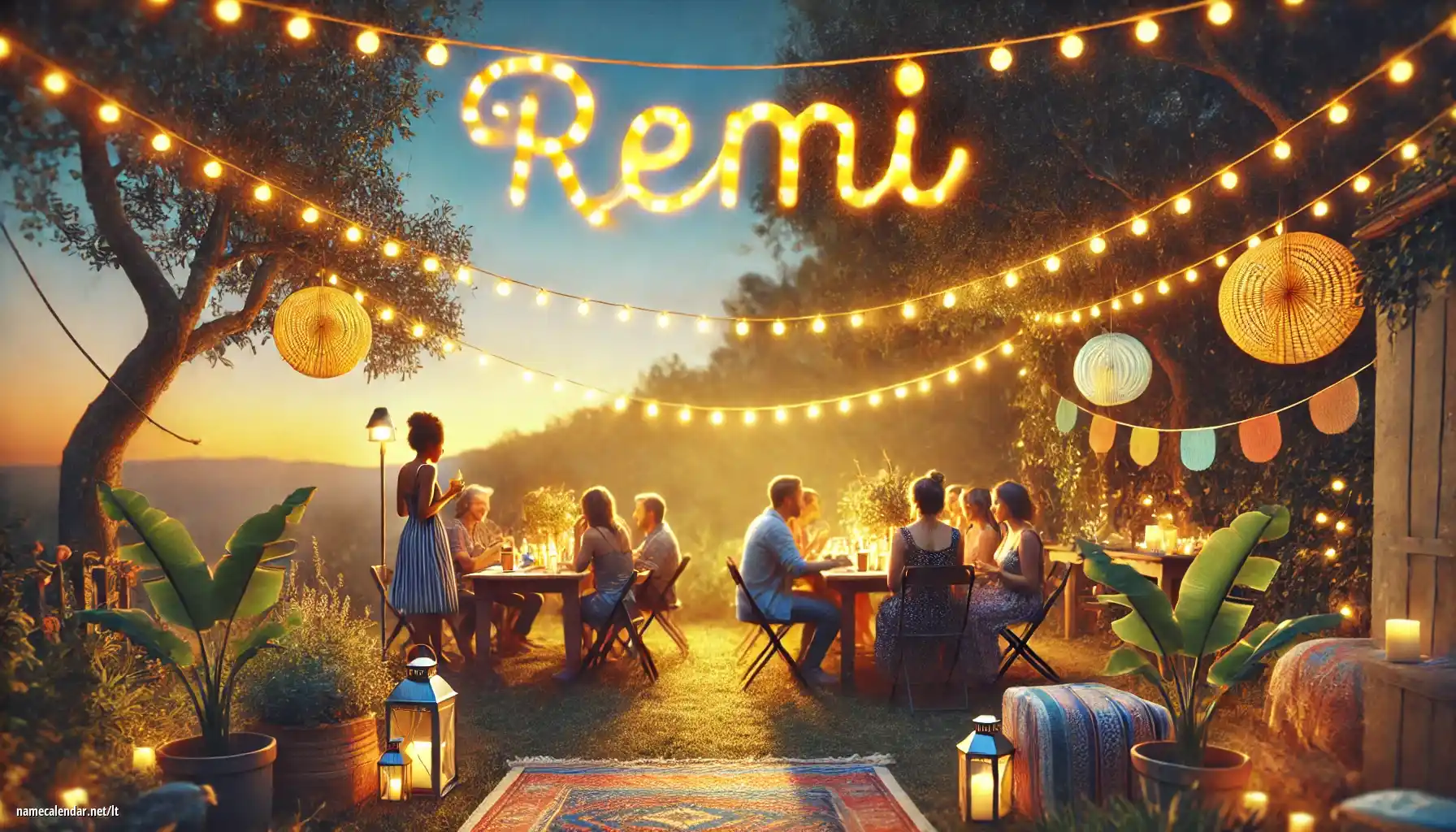 Vardadienio ir vardo šventimas - Remi