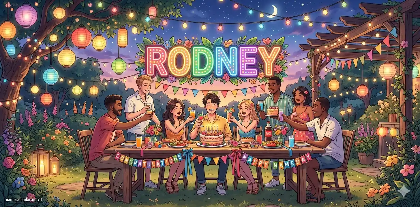 Vardadienio ir vardo šventimas - Rodney