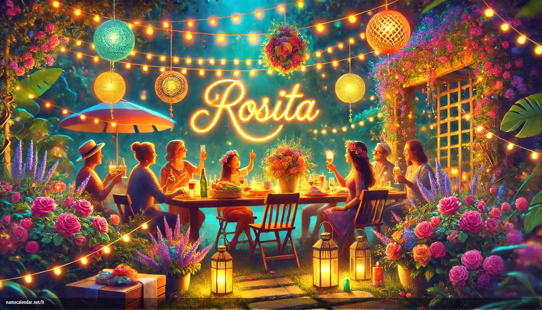 Vardadienio ir vardo šventimas - Rosita