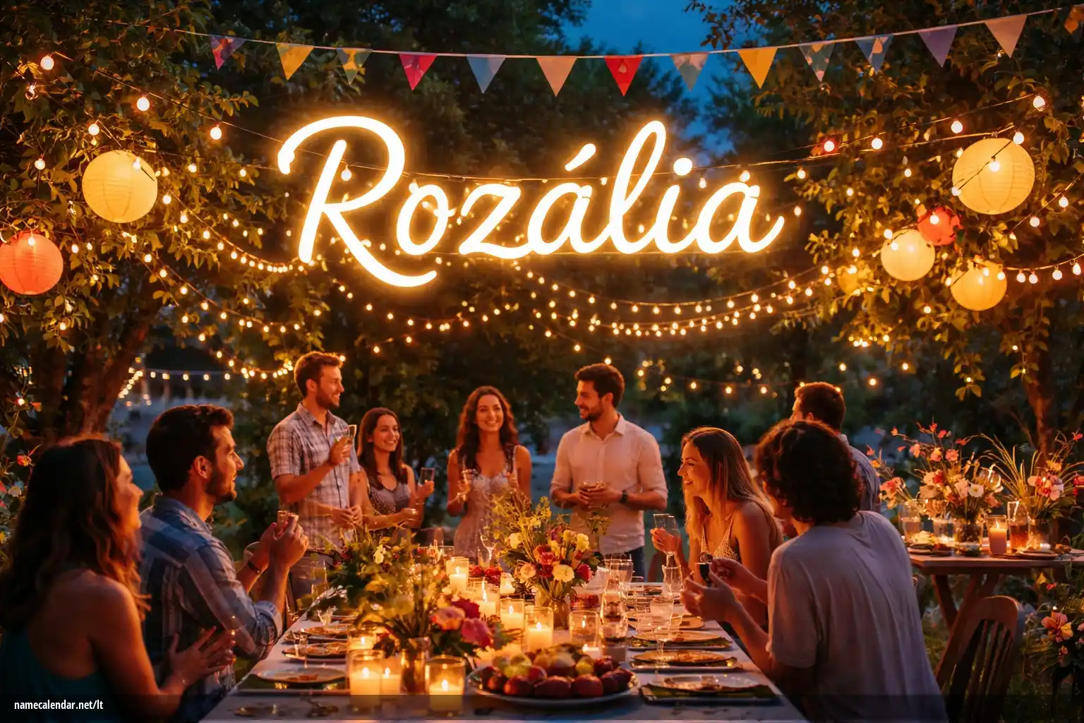 Vardadienio ir vardo šventimas - Rozália