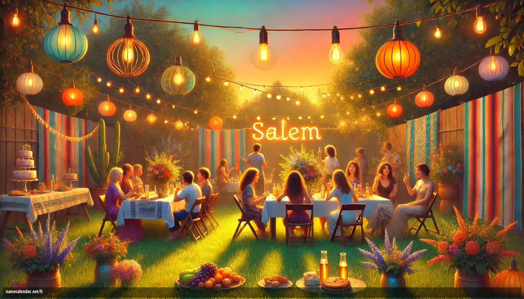 Vardadienio ir vardo šventimas - Salem