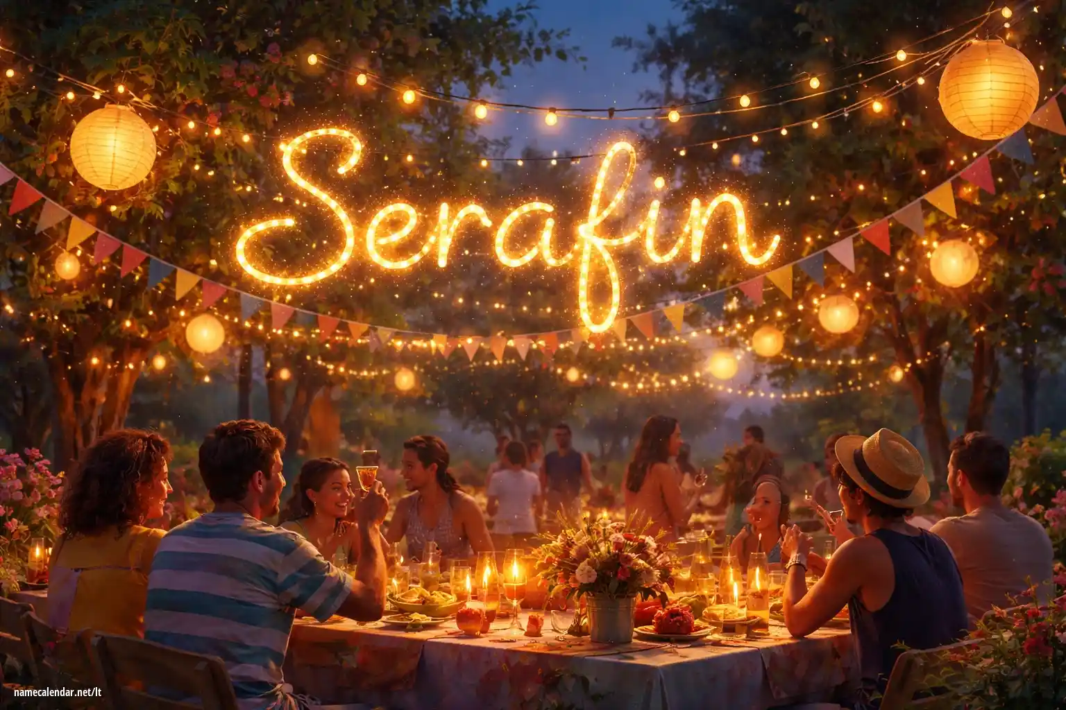 Vardadienio ir vardo šventimas - Serafin