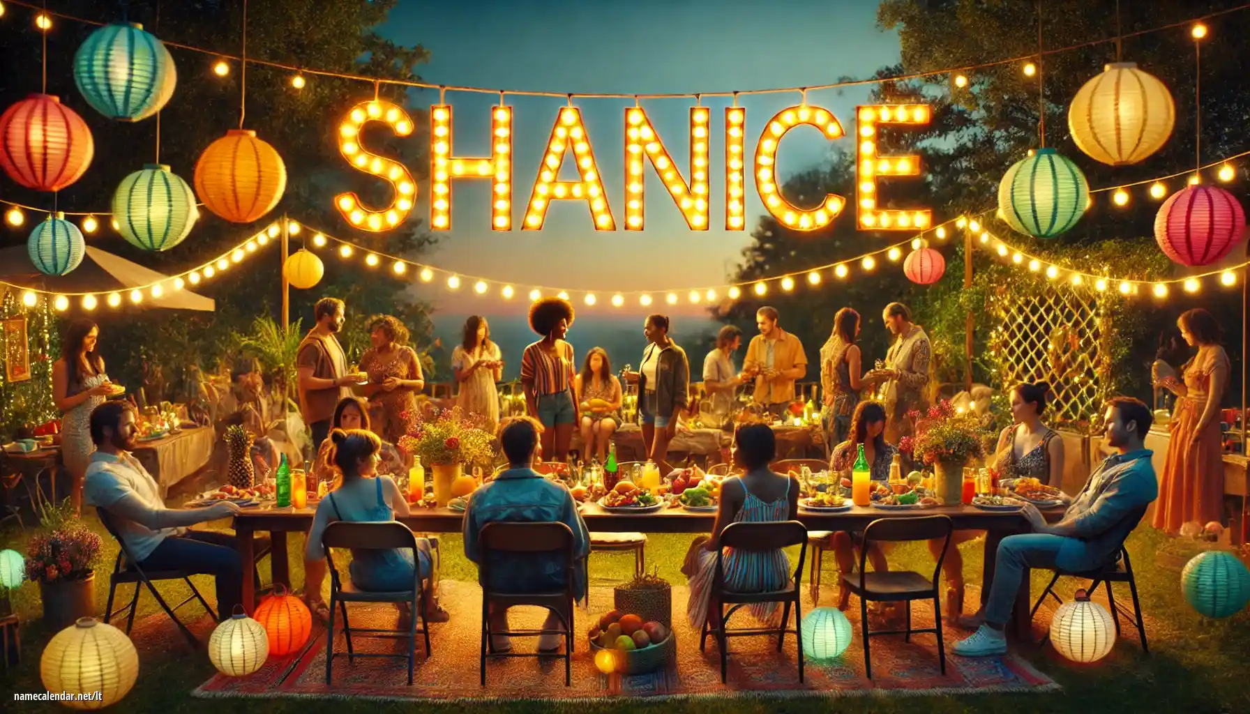 Vardadienio ir vardo šventimas - Shanice