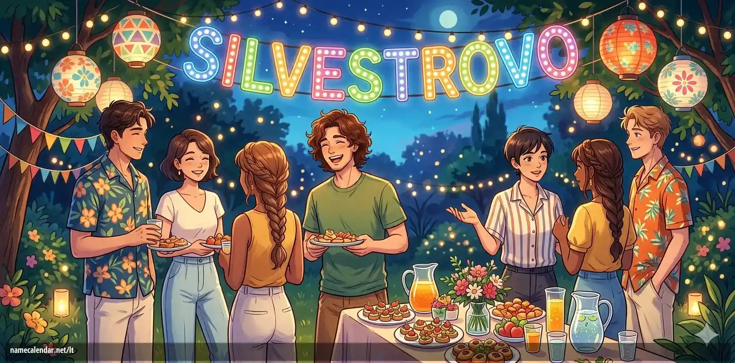 Vardadienio ir vardo šventimas - Silvestrovo