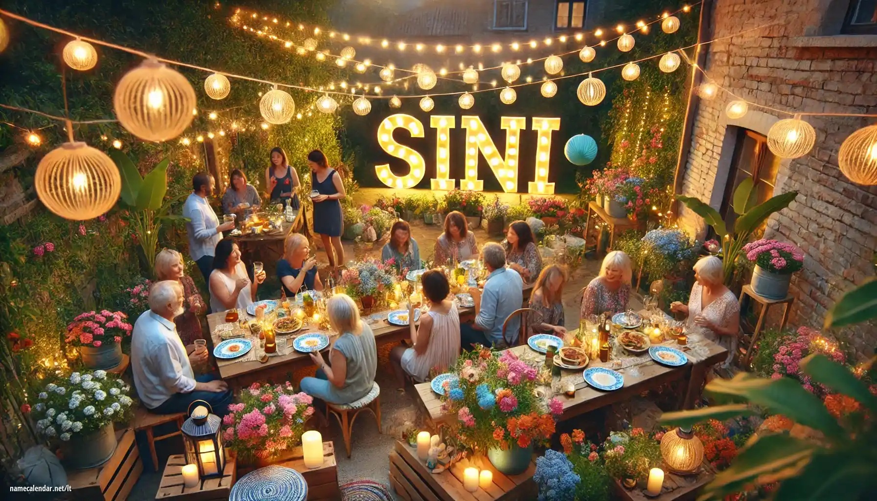 Vardadienio ir vardo šventimas - Sini