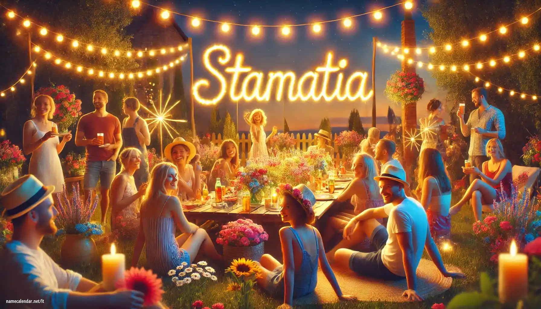 Vardadienio ir vardo šventimas - Stamatia