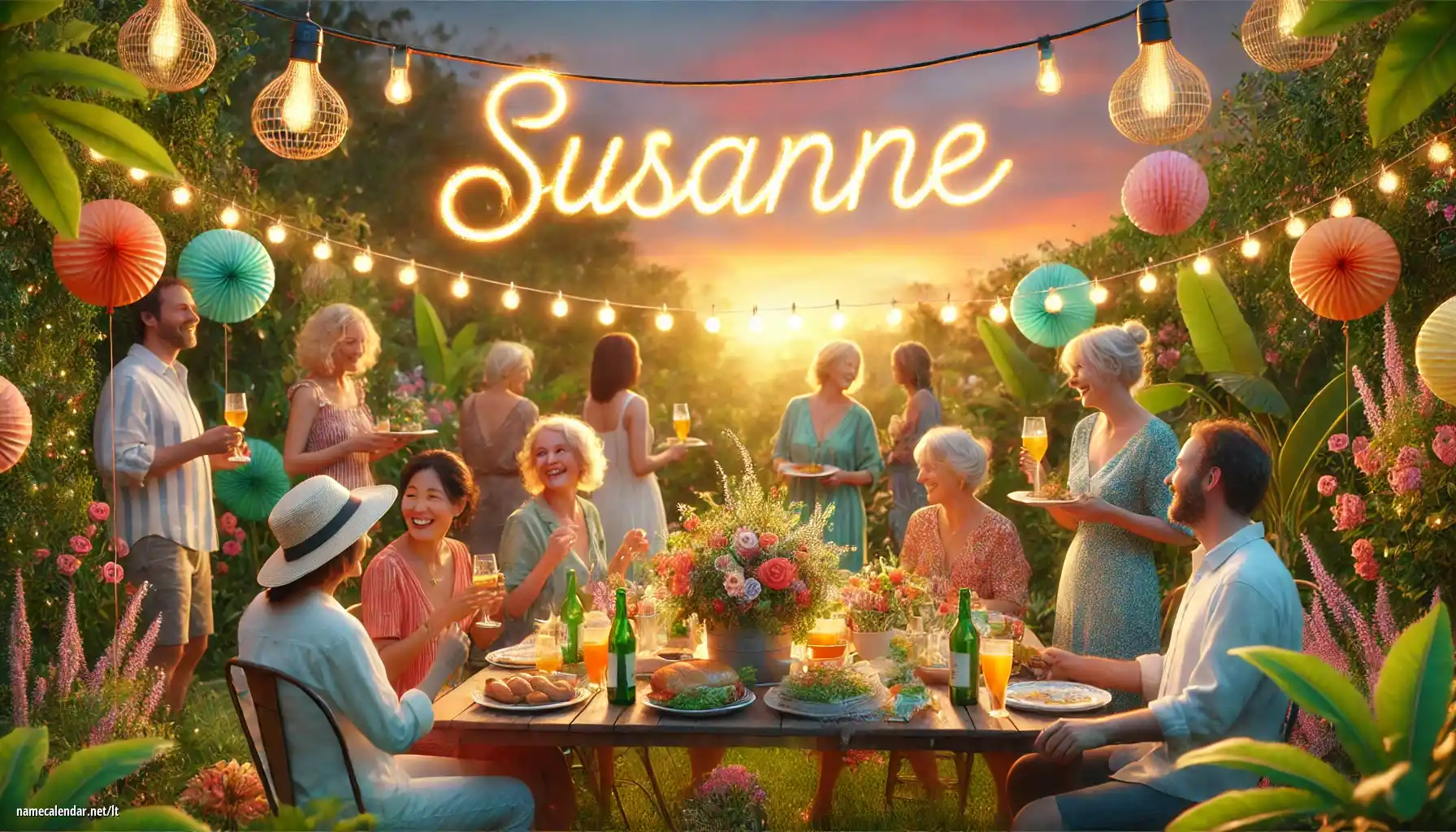 Vardadienio ir vardo šventimas - Susanne