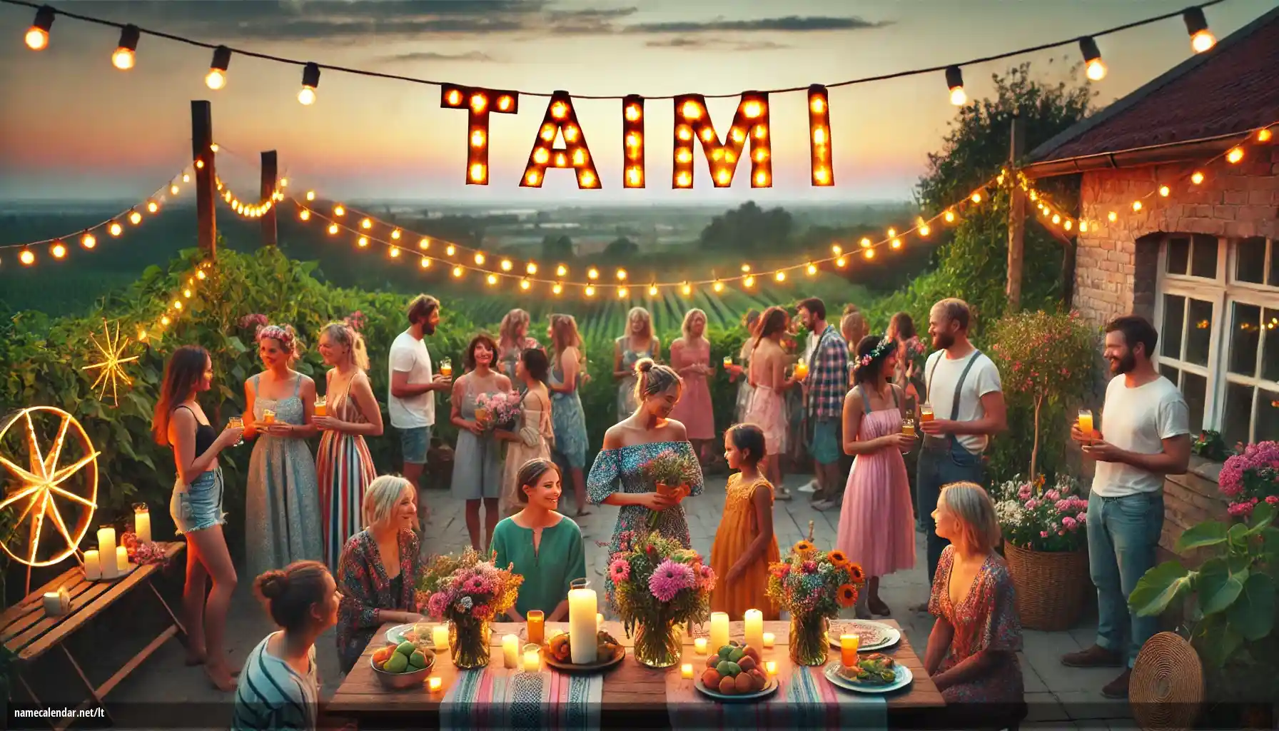 Vardadienio ir vardo šventimas - Taimi