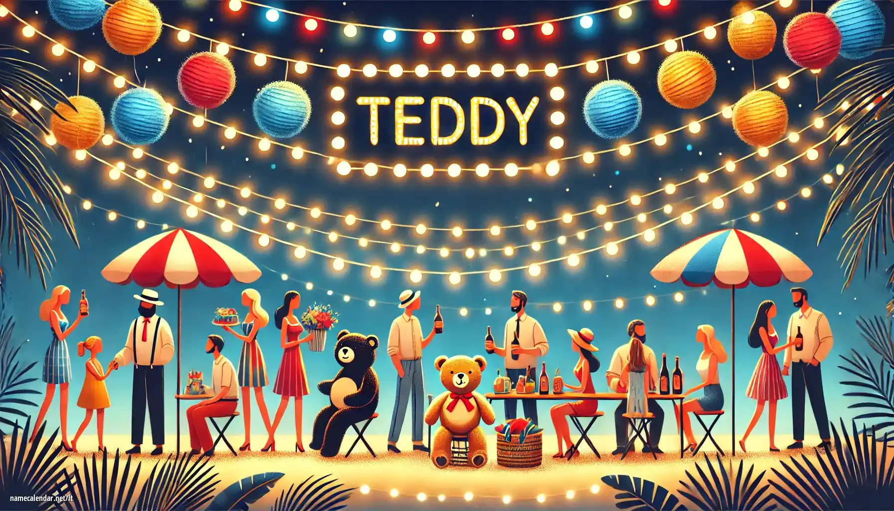 Vardadienio ir vardo šventimas - Teddy