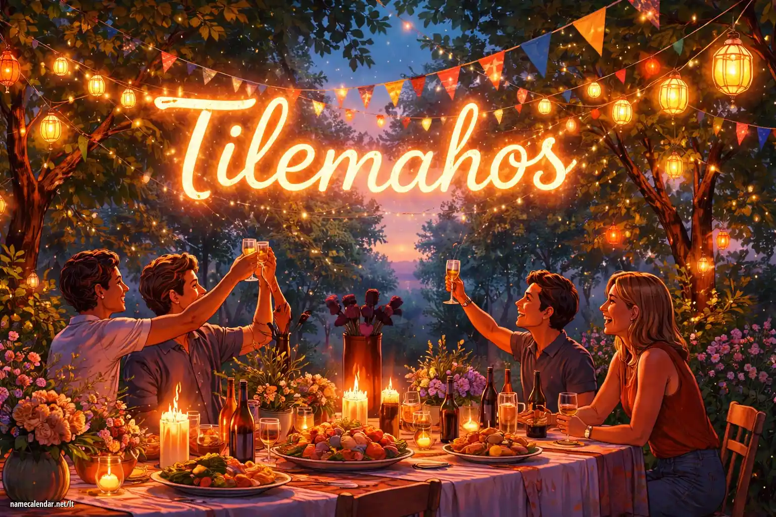 Vardadienio ir vardo šventimas - Tilemahos