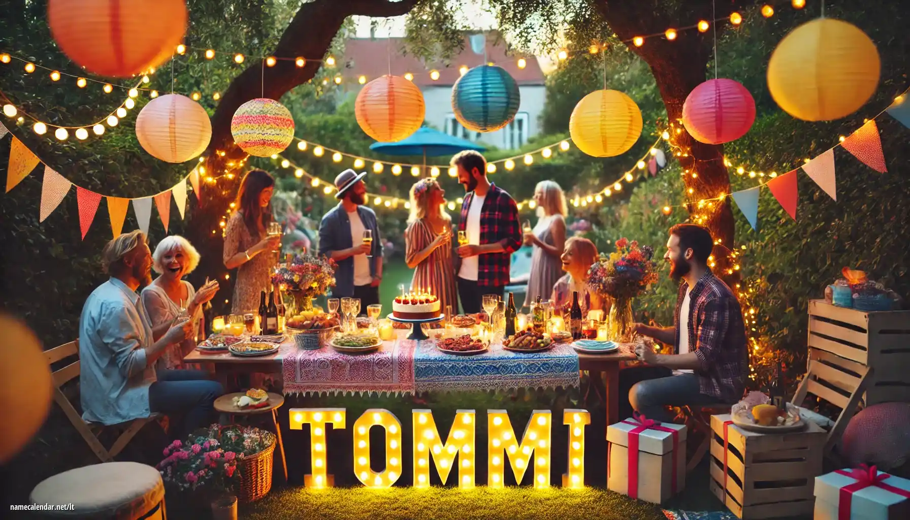 Vardadienio ir vardo šventimas - Tommi