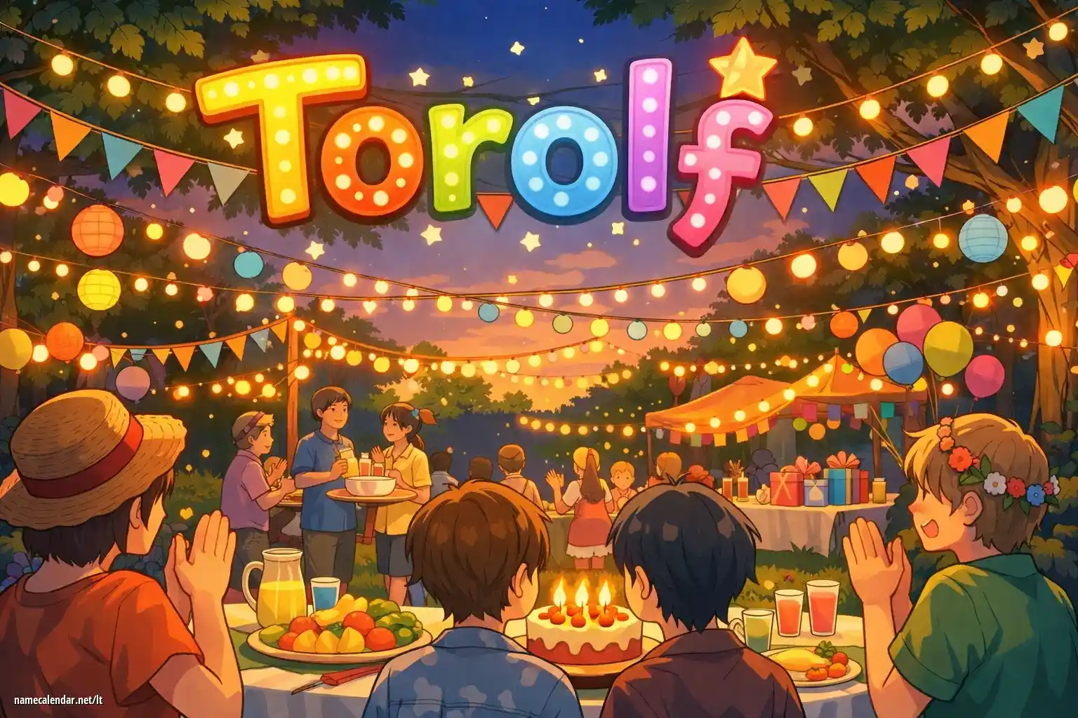 Vardadienio ir vardo šventimas - Torolf