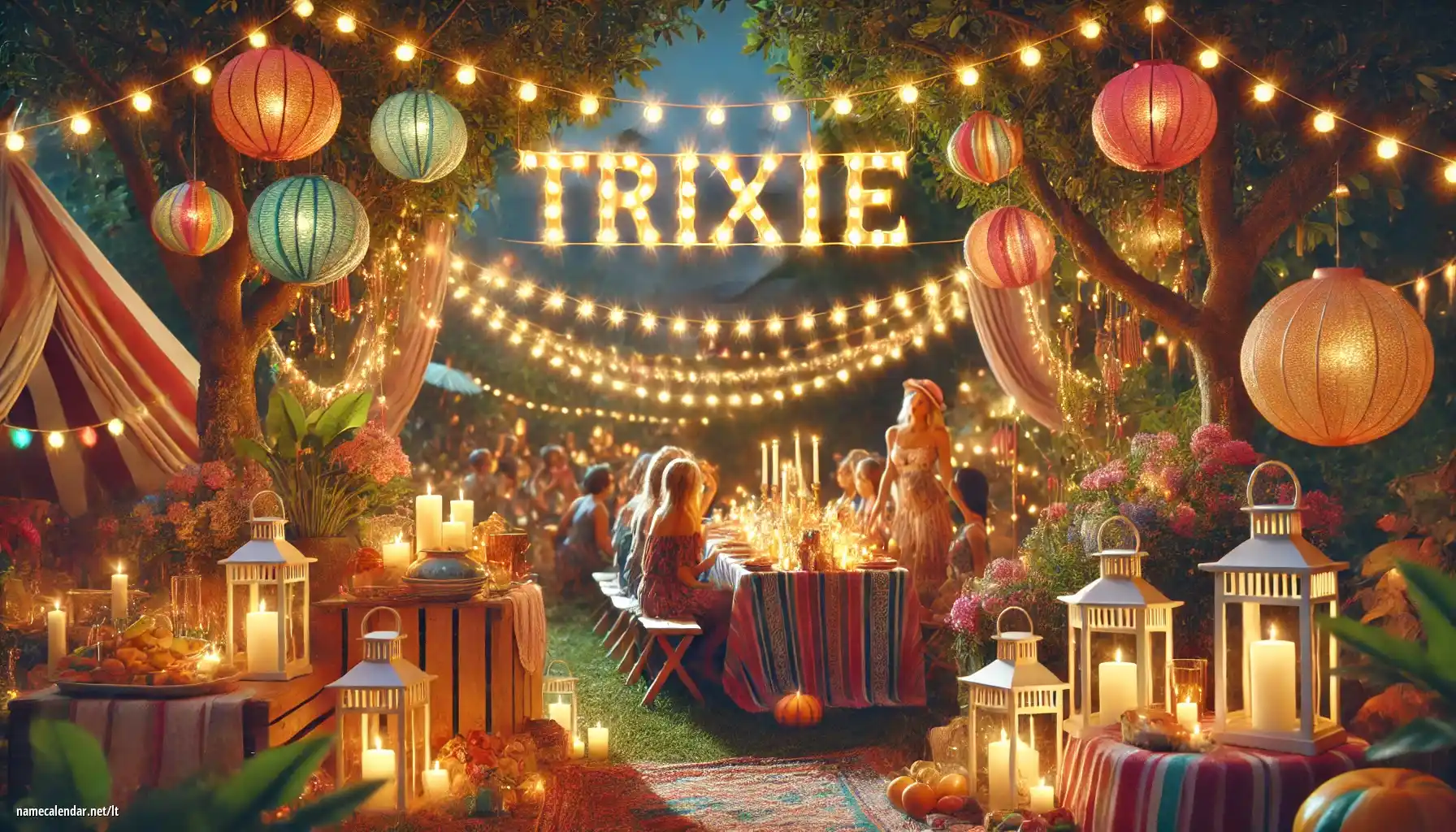 Vardadienio ir vardo šventimas - Trixie