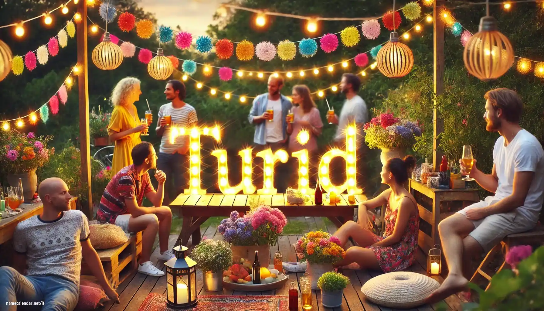 Vardadienio ir vardo šventimas - Turid