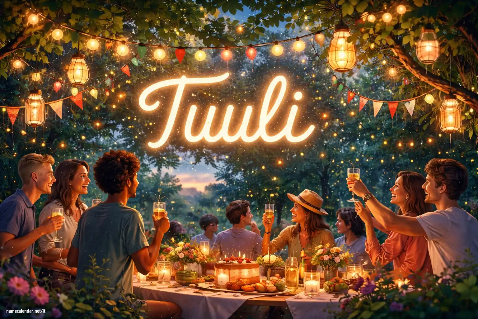 Vardadienio ir vardo šventimas - Tuuli