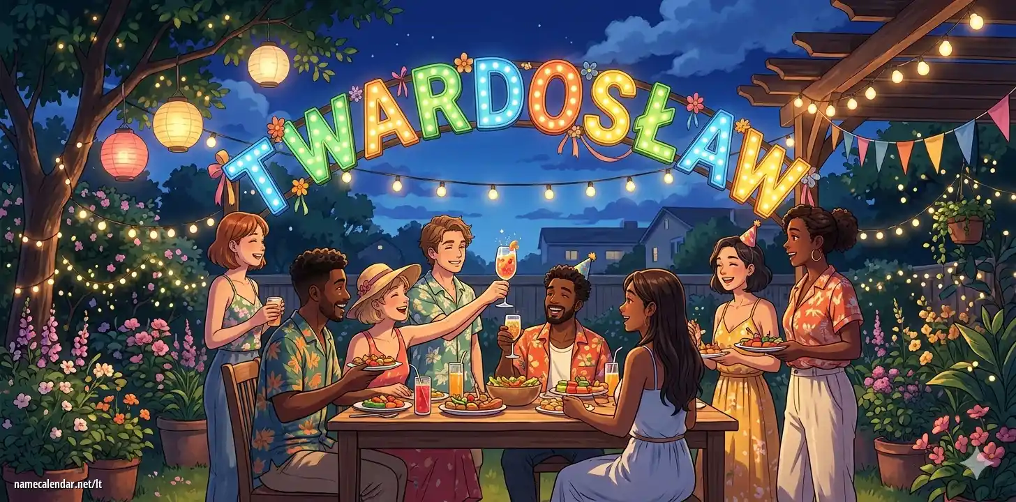 Vardadienio ir vardo šventimas - Twardosław