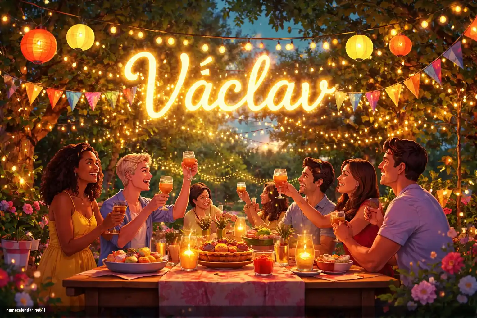 Vardadienio ir vardo šventimas - Vaclav