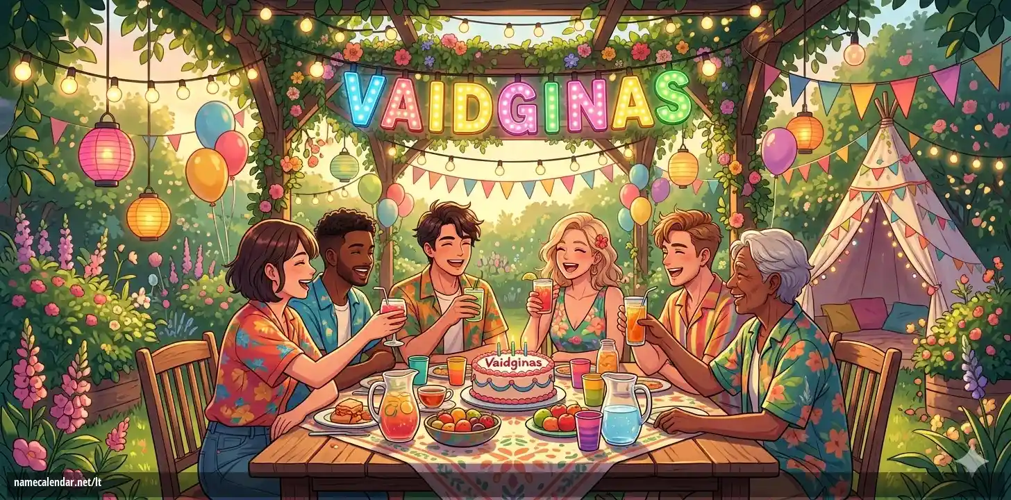 Vardadienio ir vardo šventimas - Vaidginas