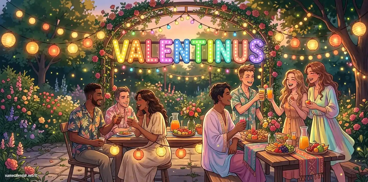 Vardadienio ir vardo šventimas - Valentinus