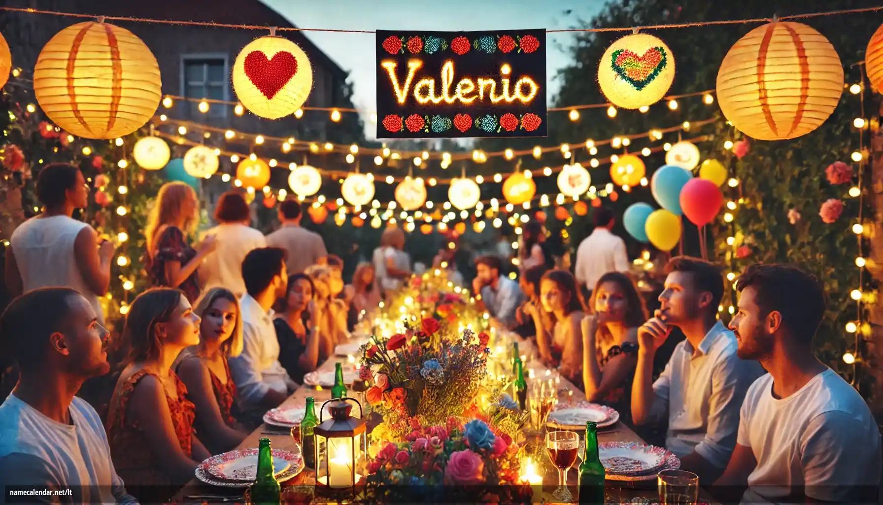 Vardadienio ir vardo šventimas - Valerio