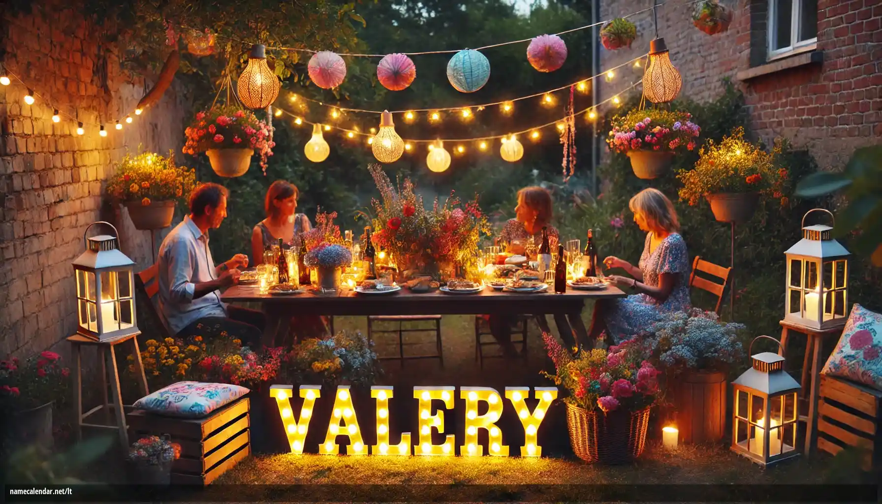 Vardadienio ir vardo šventimas - Valery