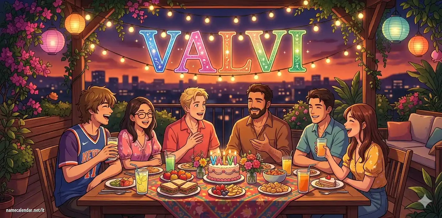 Vardadienio ir vardo šventimas - Valvi