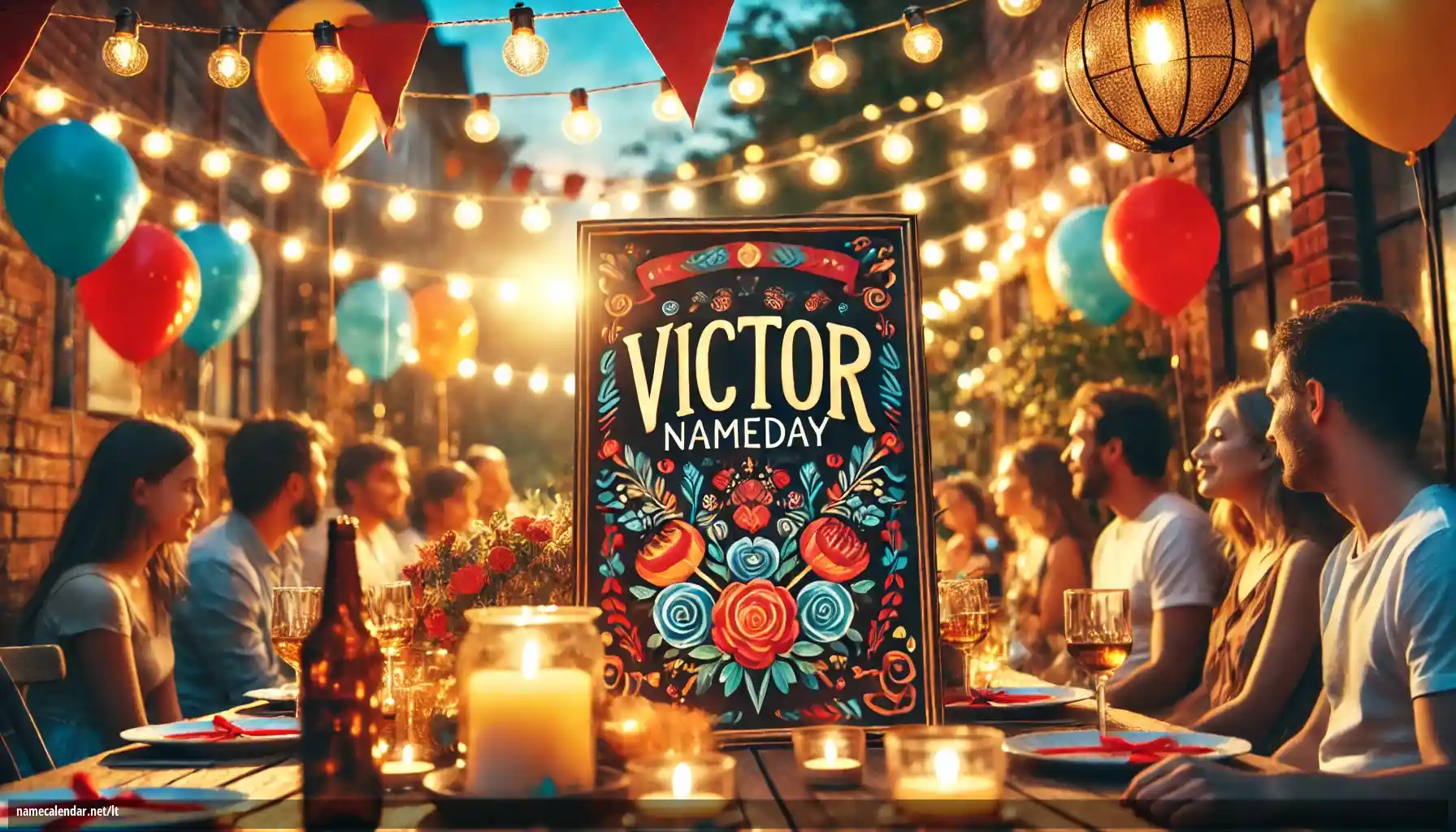 Vardadienio ir vardo šventimas - Victor