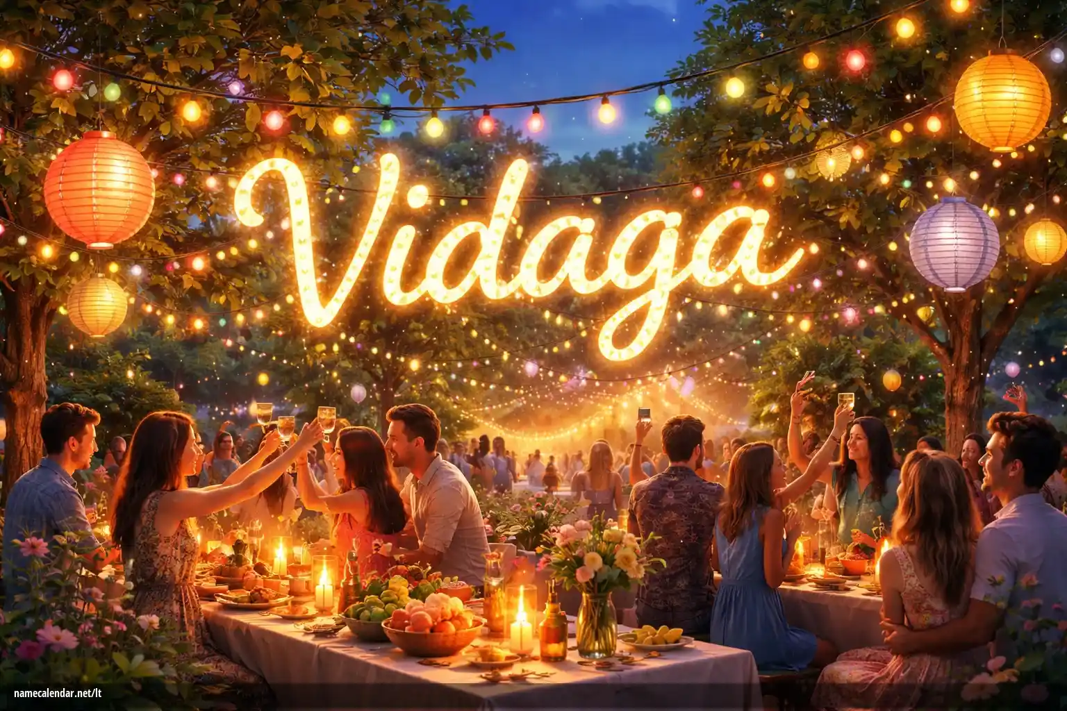 Vardadienio ir vardo šventimas - Vidaga