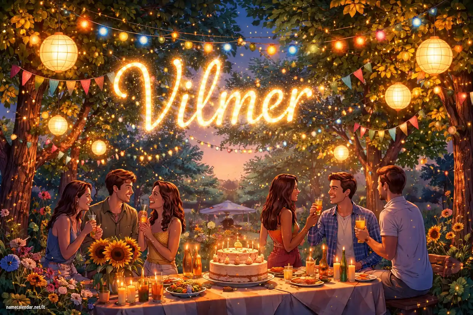 Vardadienio ir vardo šventimas - Vilmer