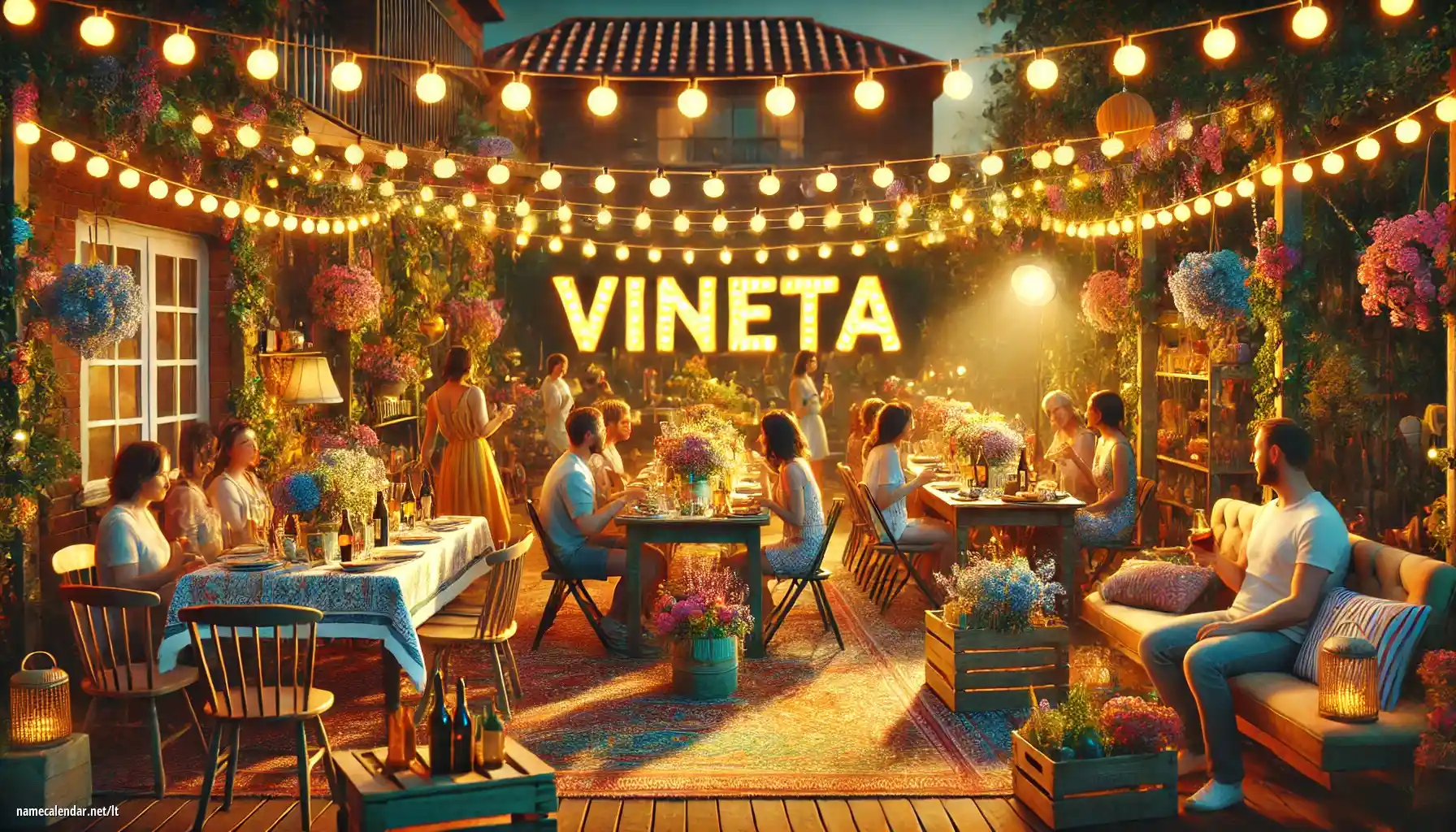 Vardadienio ir vardo šventimas - Vineta