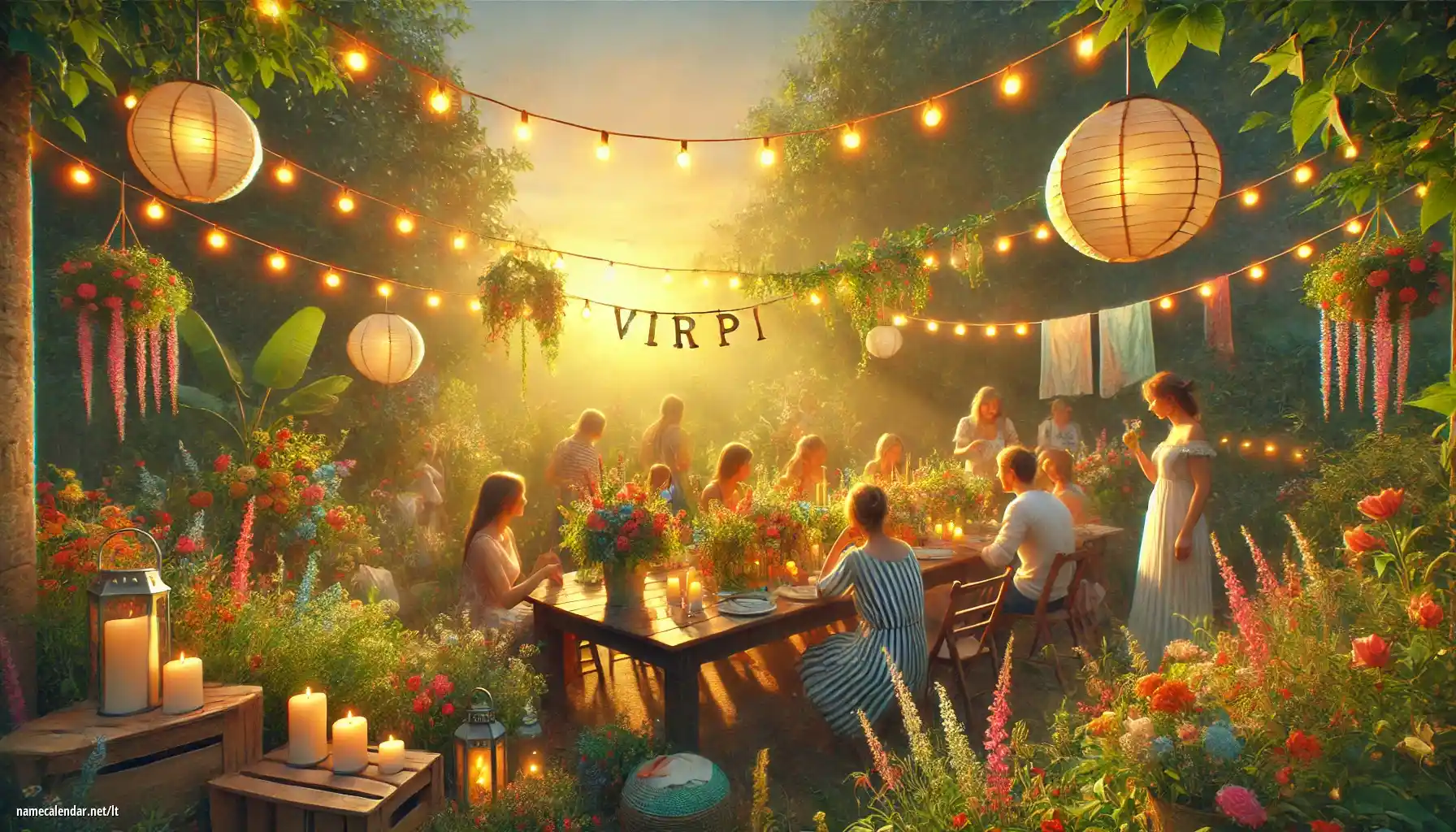 Vardadienio ir vardo šventimas - Virpi