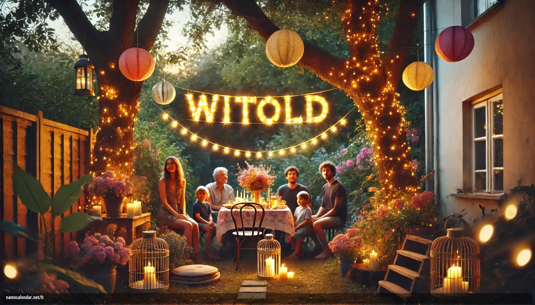 Vardadienio ir vardo šventimas - Witold